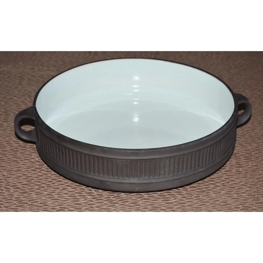 Jens Quistgaard for Dansk Danish Flamestone Brown 3Qt Casserole NEW!!